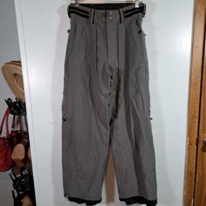 Bonfire Platinum Series Snowboard Pants Gray SZ S